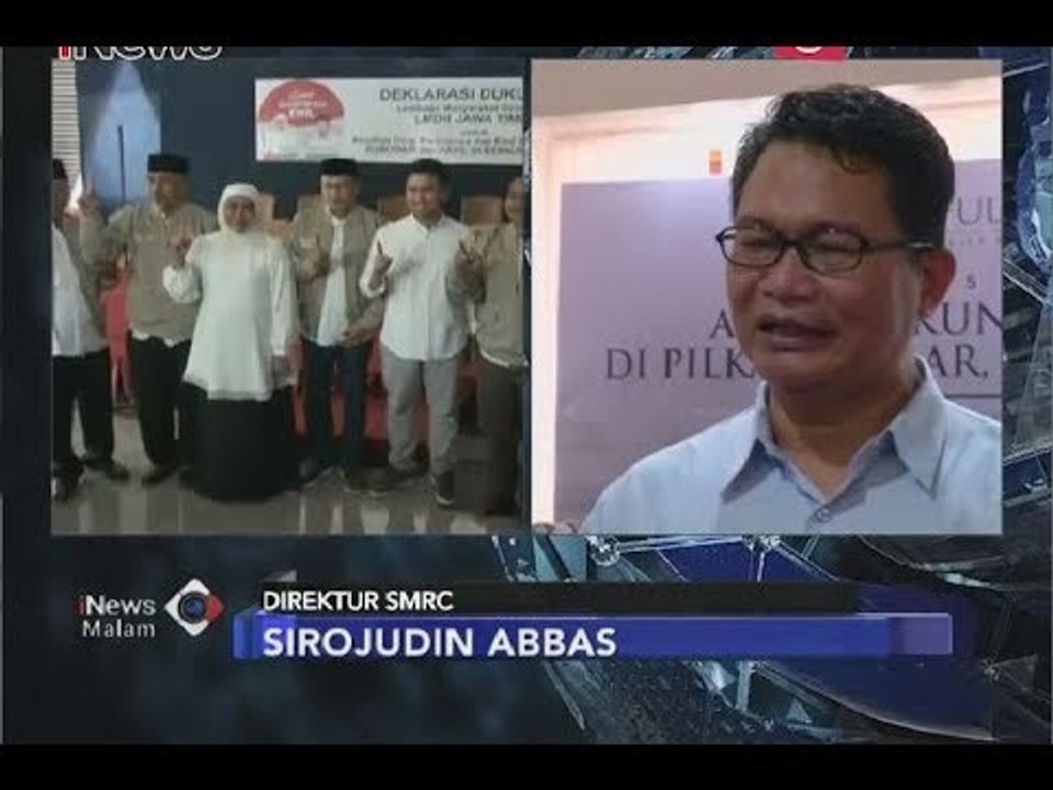 Survei SMRC: Khofifah-Emil Unggul dari Gus Ipul-Puti di Pilkada Jatim 2018 - iNews Malam 22/06