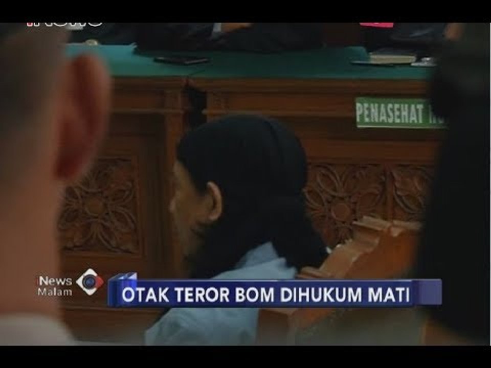 Dihukum Mati, Otak Teror Bom Aman Abdurrahman Tak Ajukan Banding - iNews Malam 22/06
