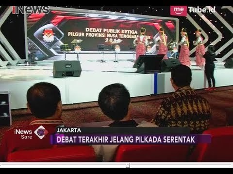 Persiapan Debat Publik Ketiga Pilgub Provinsi Nusa Tenggara Timur - iNews Sore 23/06