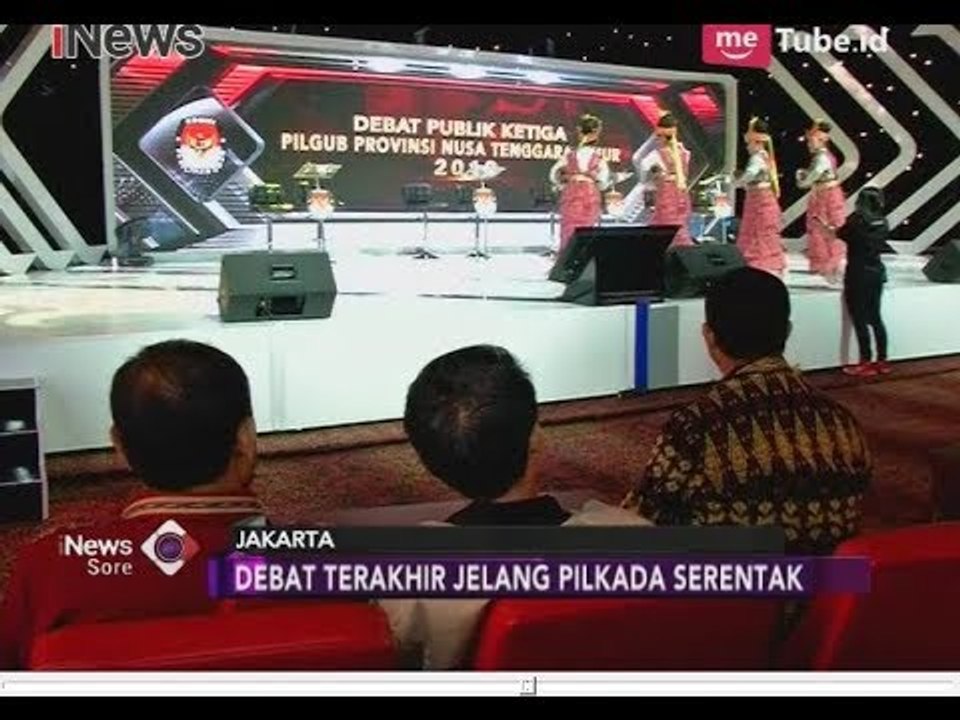 Persiapan Debat Publik Ketiga Pilgub Provinsi Nusa Tenggara Timur - iNews Sore 23/06