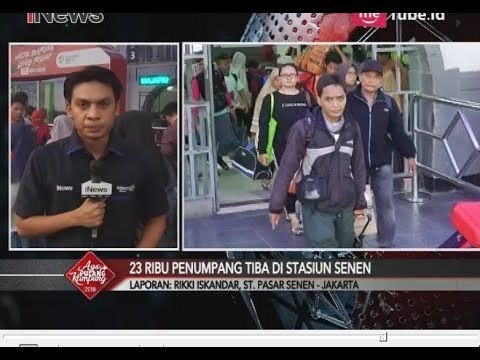 Lonjakan Arus Balik di St. Pasar Senen Diprediksi Berhenti di 23 Ribu Pemudik - iNews Sore 23/06