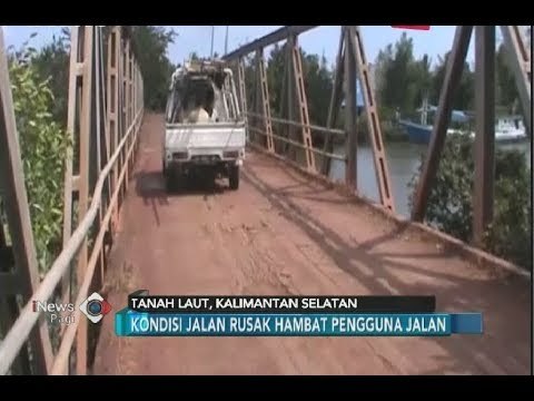Jembatan Tanah Laut Rusak Sejak 5 Tahun, Pemerintah Tak Kunjung Perbaiki - iNews Pagi 22/06