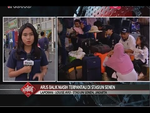 Stasiun Pasar Senen Masih di Padati Pemudik yang akan Pulang Kampung - iNews Pagi 24/06