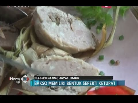 UNIK!! Nikmatnya Makan Bakso Ketupat di Bojonegoro - iNews Pagi 24/06