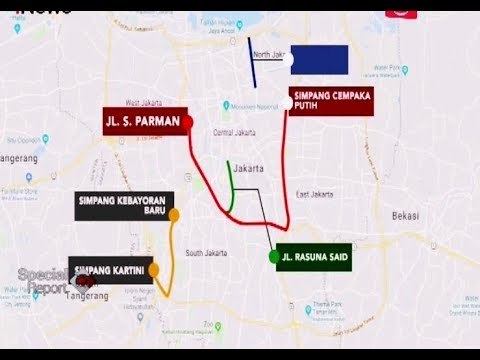 Perluasan Ganjil-Genap Diuji Coba 2 Juli 2018 - Special Report 25/06