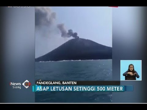 Gunung Anak Krakatau Erupsi Semburkan Letusan Asap Setinggi 500 Meter - iNews Siang 25/06