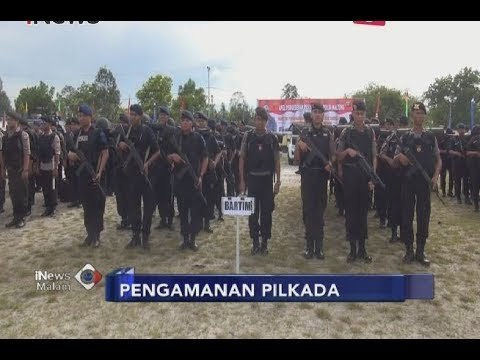 1.054 Personel Kepolisian Disiagakan untuk Pengamanan Pilkada di Palangkaray - iNews Malam 24/06
