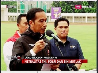 Jokowi: Netralitas TNI, Polri, dan BIN pada Pilkada Bersifat Mutlak - Special Report 26/06