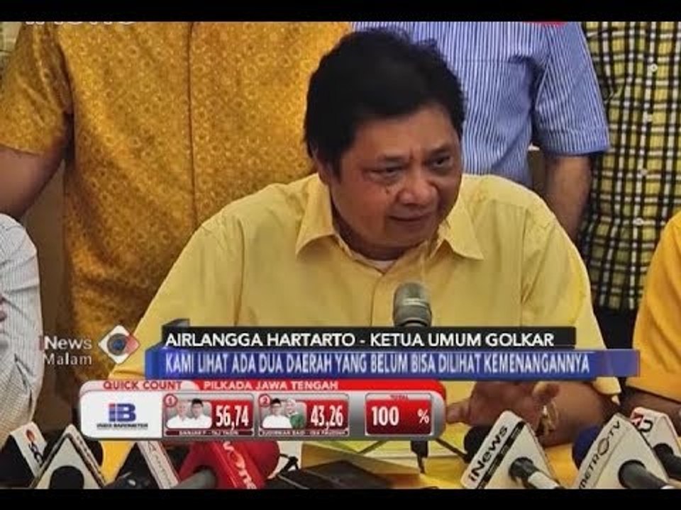 Penjelasan Airlangga Hartarto Atas Kemenangan Golkar dari Calon Kepala Daerah - iNews Malam 27/06