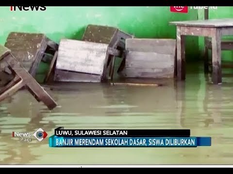 Tanggul Sungai Rangkok Jebol, Bangunan SD Terendam Banjir - iNews Pagi 27/06