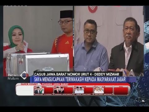 Berlapang Dada, Deddy Mizwar Ucapkan Selamat untuk Paslon Nomor Urut Satu - iNews Malam 27/06
