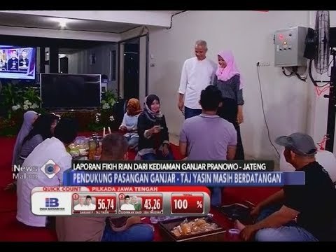Pasca Raih Suara Terbanyak, Para Pendukung Ramai Kunjungi Rumah Ganjar Pranowo - iNews Malam 27/06