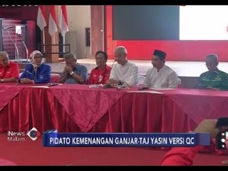 Ganjar Pranowo & Taj Yasin Sampaikan Pidato Kemenangan Pasca Raih Suara Tebanyak - iNews Malam 27/06