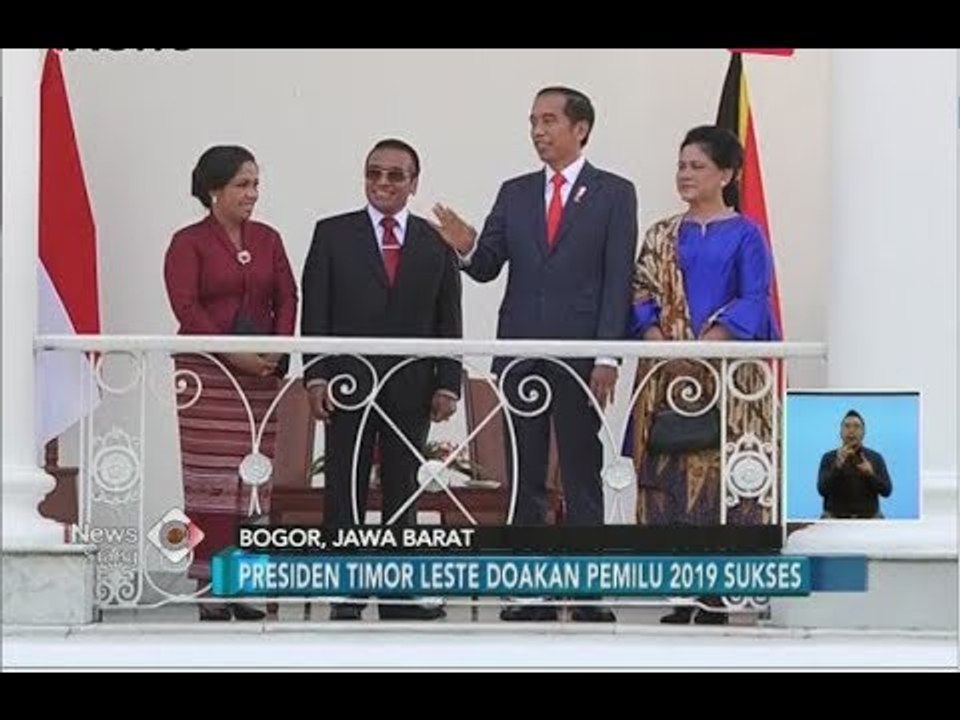 Kunjungi Jokowi, Presiden Timor Leste Doakan Pemilu 2019 di Indonesia - iNews Siang 29/06