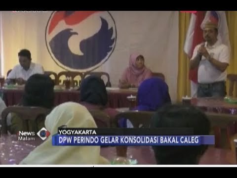 Jelang Pemilu 2019, DPW Perindo Gelar Konsolidasi Bacaleg di Yogyakarta - iNews Malam 28/06