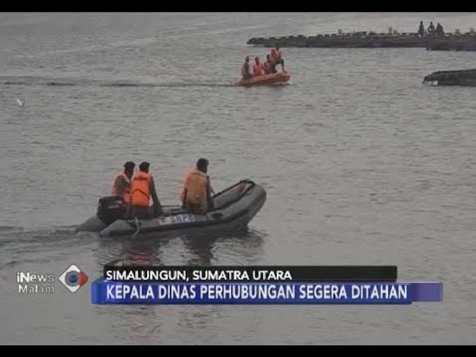 Polisi Sumut Tetapkan Kadishub Samosir Menjadi Tersangka Baru KM Sinar Bangun - iNews Malam 29/06