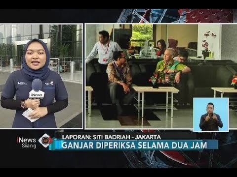 Usai Diperiksa KPK, Ganjar Pranowo: Penyidik Hanya Menggali Tiga Hal - iNews Siang 28/06