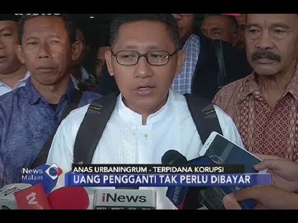 Komentar Anas Urbaningrum Pasca Jalani Sidang Peninjauan Kembali - iNews Malam 29/06