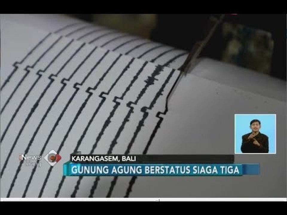 Aktivitas Masih Tinggi, Status Gunung Agung Siaga Tiga - iNews Siang 30/06