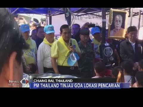 PM THailand Kunjungi Lokasi 12 Pelajar & 1 Pelatih Hilang di Gua Tham Luang - iNews Malam 29/06