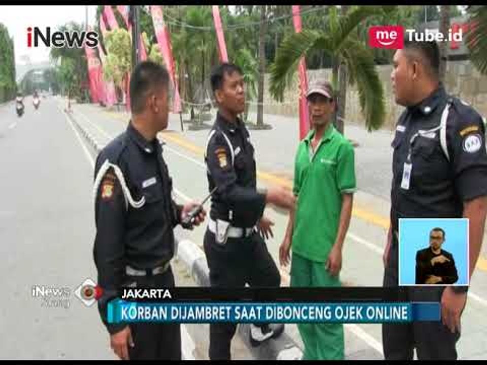 Aksi Brutal Jambret di Cawang Akibatkan Korbannya Terluka Jatuh dari Motor -  iNews Siang 01/07