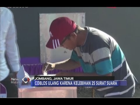 KPUD Blitar, Jombang dan Palangkaraya Gelar Pemungutan Suara Ulang - iNews Malam 01/07