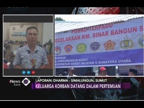 Bupati Simalungun dan Tim Basarnas Gelar Konpers Terkait KM Sinar Bangun - iNews Sore 01/07