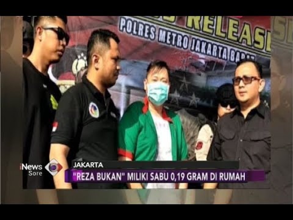 Presenter "Reza Bukan" Ditangkap Polisi Terkait Kepemilikan Narkoba - iNews Sore 01/07