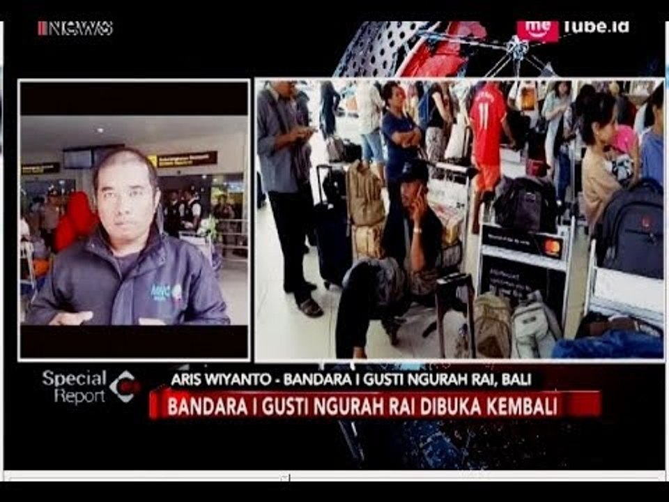 Gunung Agung Erupsi, Bandara Ngurah Rai Dibuka Kembali - Special Report 29/06