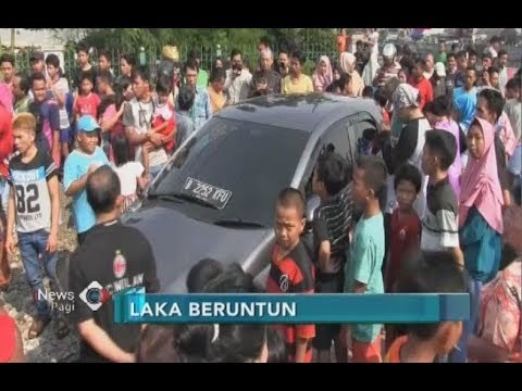 Terobos Perlintasan Mobil dan 2 Motor Ringsek Ditabrak Kereta - iNews Pagi 02/07