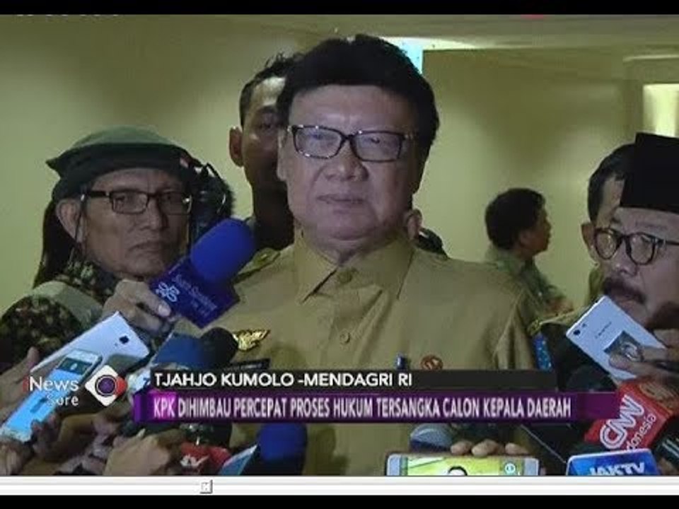Mendagri Desak KPK untuk Putuskan Status Kepala Daerah yang Tersangkut Korupsi - iNews Sore 02/07