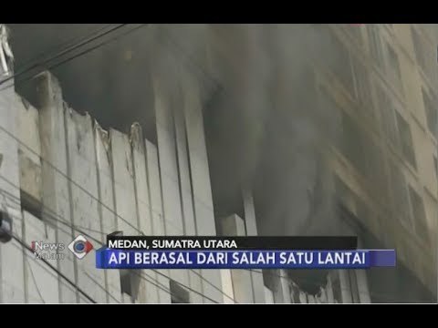 Gedung Apartemen di Medan Terbakar, 18 Mobil Damkar Diterjunkan - iNews Malam 01/07