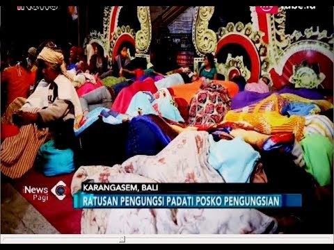 Sedih, Pengungsi Gunung Agung Tidur Diatas Mobil Bak - iNews Pagi 03/07