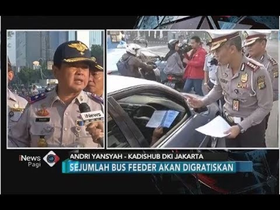 Penjelasan Kadishub DKI Terkait Uji Coba Perluasan Ganjir Genap - iNews Pagi 02/07