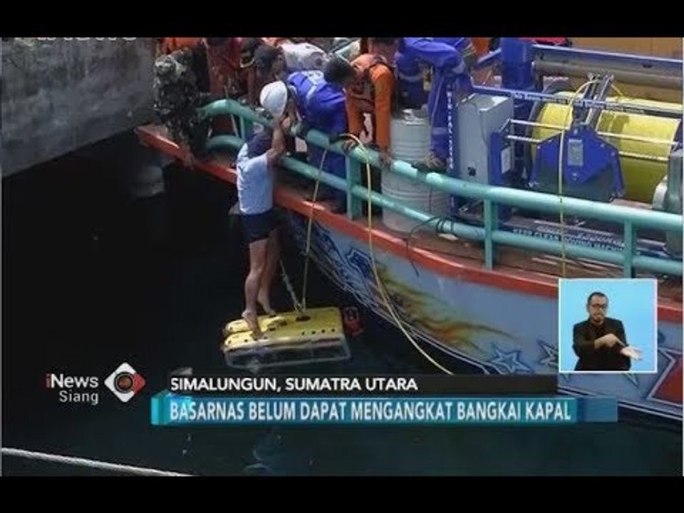 Ini Kendala Tim Basarnas yang Belum Juga Mengangkat KM Sinar Bangun - iNews Siang 01/07
