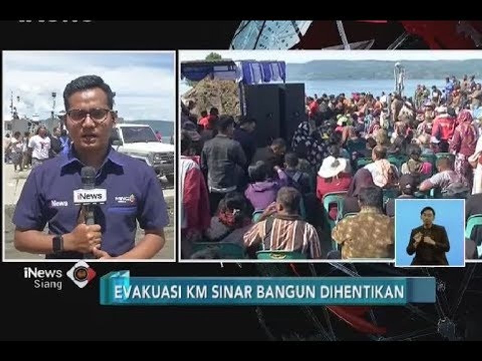 Evakuasi KM Sinar Bangun Dihentikan, Sebagian Keluarga Korban Ikhlas - iNews Siang 03/07