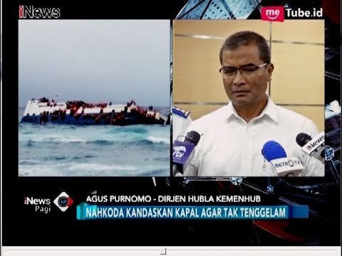 KEMENHUB: KM Lestari Maju Tenggelam Akibat Cuaca Buruk - iNews Pagi 04/07