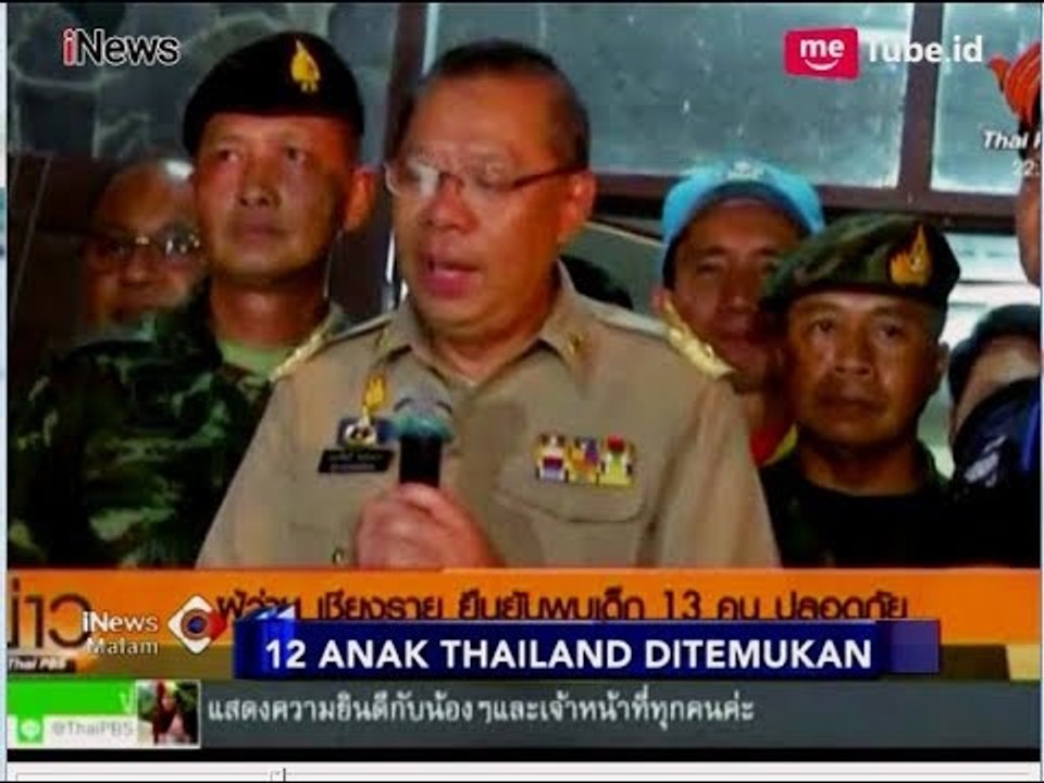 Hilang 9 Hari di Gua, Tim Bola Junior Thailand Ditemukan Masih Hidup - iNews Malam 03/07