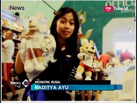 Melihat Official Souvenir Khas Piala Dunia 2018 - iNews Pagi 04/07
