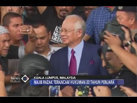 Najib Razak Terancam Hukuman 20 Tahun Penjara Terkait Kasus Korupsi - iNews Malam 04/07