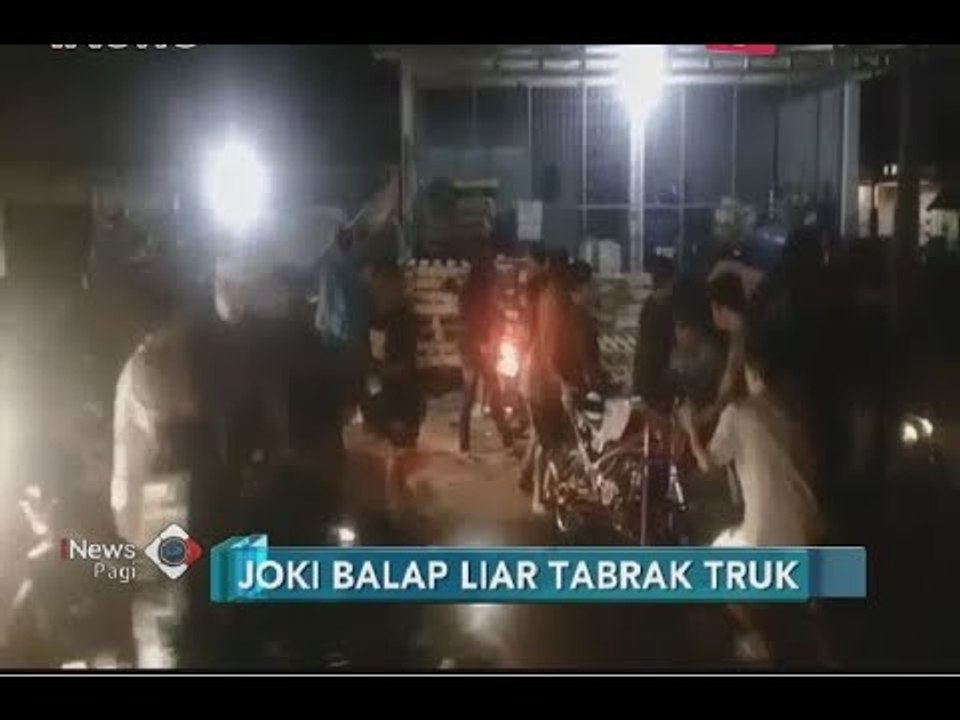 Seorang Joki Balap Liar di Tangerang Tewas Usai Tabrak Truk - iNews Pagi 05/07