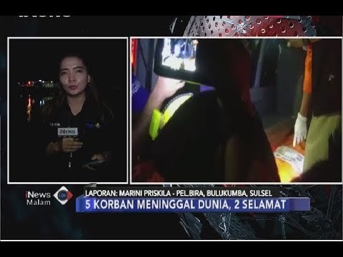 5 Korban Tewas KM Lestari Maju Kembali Tiba di Pelabuhan Bira - iNews Malam 04/07