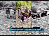 RUSAK BERAT!! Angkot Terguling Lewati Jalan di Polewali Mandar - iNews Pagi 03/07