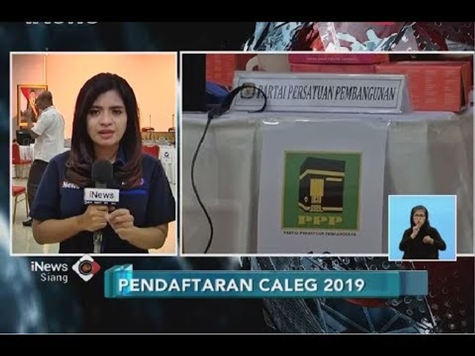 Sudah Dibuka, Pendaftaran Caleg 2019 Masih Sepi - iNews Siang 05/07
