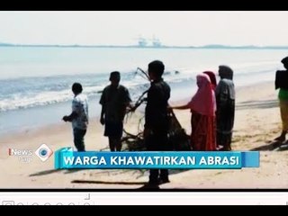 Pembangunan PLTU Sebabkan Abrasi Pantai di Pandeglang Makin Parah - iNews Pagi 06/07