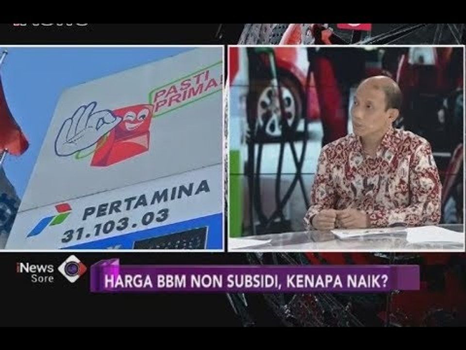 Wakil Menteri ESDM Beri Penjelasan Terkait Kenaikan Pertamax - iNews Sore 05/07