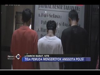 Download Video: Dua Anggota Polisi di Lombok Dikeroyok Tiga Pemuda Gara-gara Alunan Musik -  iNews Malam 06/07