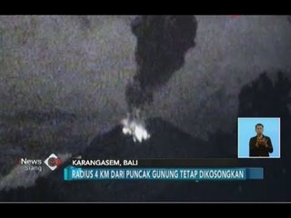 Gunung Agung Masih Keluarkan Sinar Api Pascaerupsi - iNews Siang 07/07