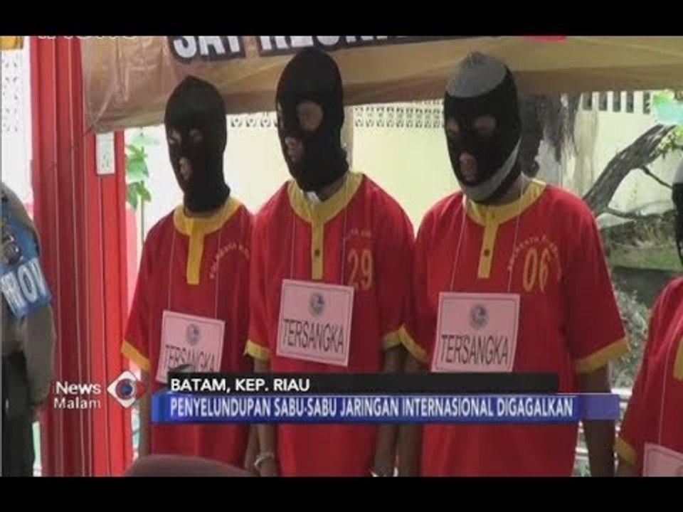 Polisi Gagalkan Penyelundupan 830 Gram Sabu di Batam dan Amankan 4 Kurir - iNews Malam 06/07