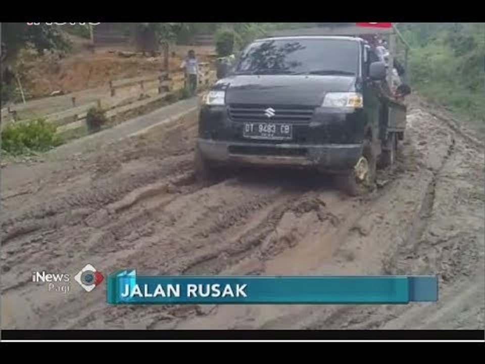 Memprihatinkan!! Jalan Rusak Parah di Kolaka Timur Tak Kunjung Diperbaiki - iNews Pagi 05/07